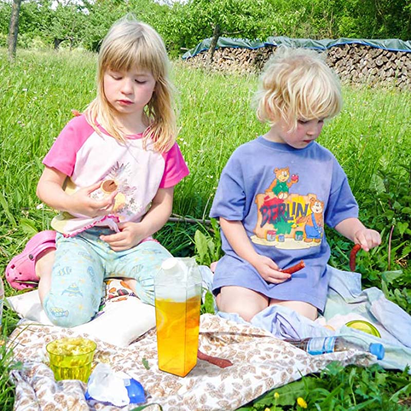 Botol Minum Model Transparan Bahan Plastik Bpa Free, 500 / 1000ml