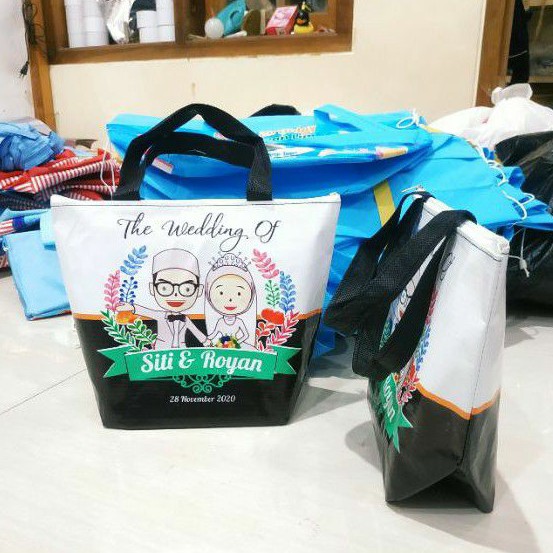 

Tas Souvenir Ulang Tahun / Goodie bag / Tas resleting perahu / souvenir ultah / tas souvenir