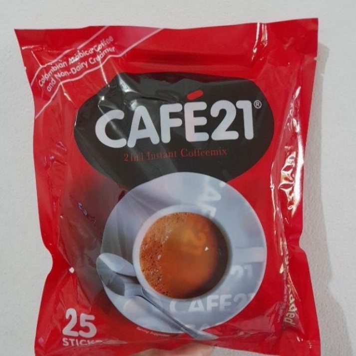 

Cafe 21 2 in 1 instant coffeemix no sugar