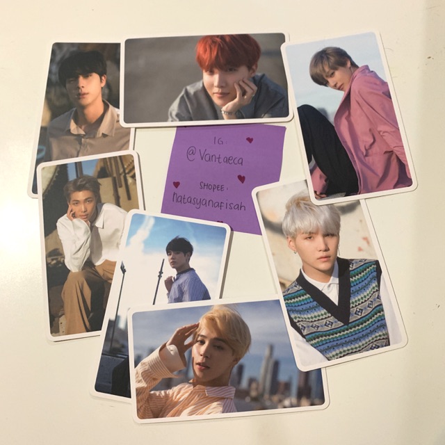 BTS OFFICIAL PHOTOCARD DICON MAGAZINE JIN, SUGA, JHOPE, RM, JIMIN, V, JUNGKOOK
