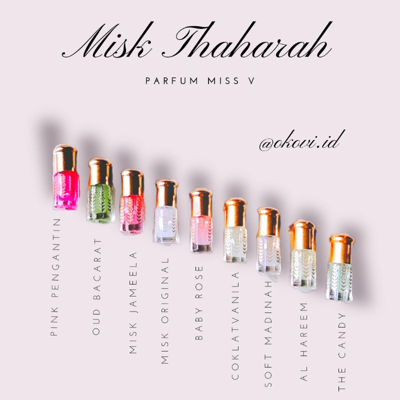 Misk Thaharah Original Parfum Miss V