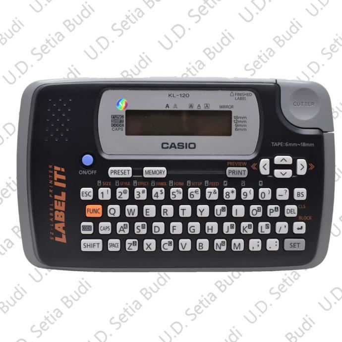 

Produk Terbaik] Label Printer Casio Kl-120 Asli Dan Bergaransi