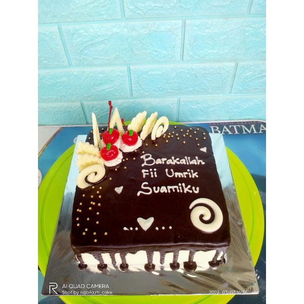 

cake ultah cantik dan cery