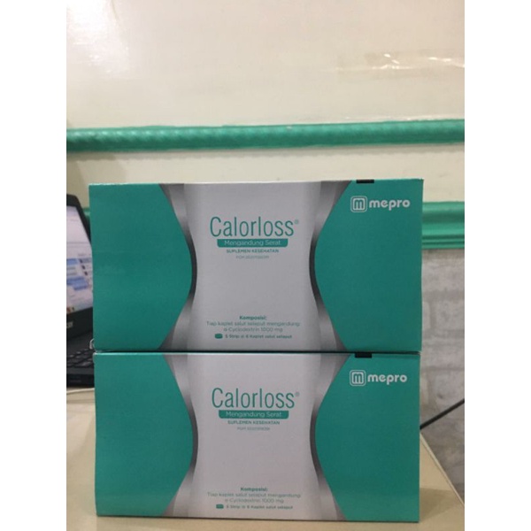 calorloss 1 strip isi 6 tablet