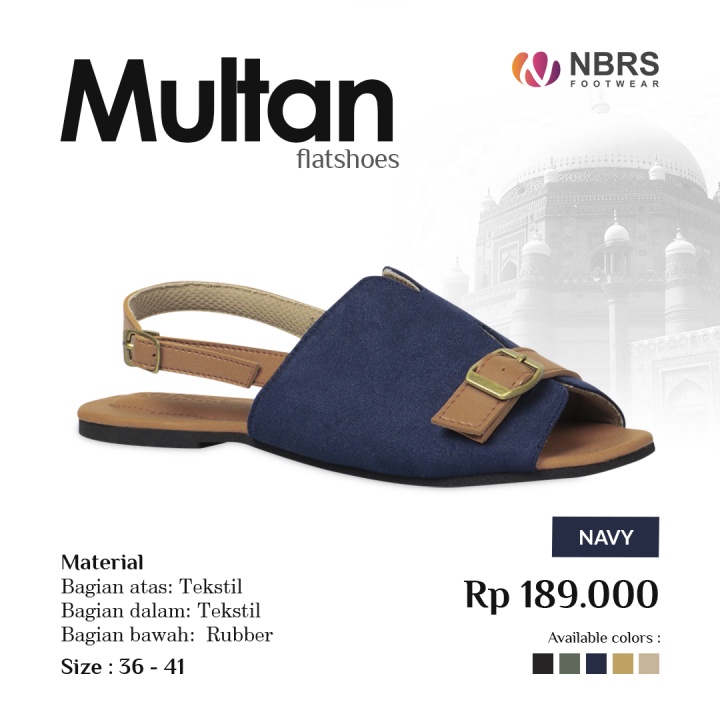 Nibras Footwear Multan Flatshoes Sandal Wanita Flat Elegant Look