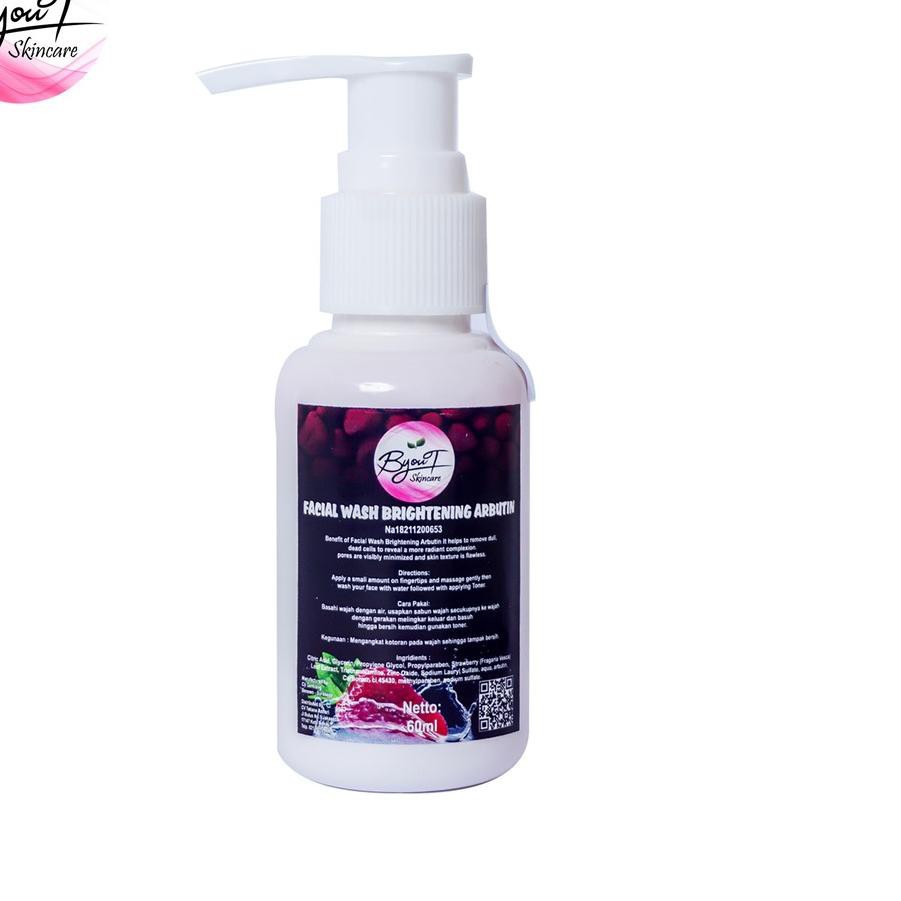 ★ NEW FW WHITENING Premium sabun facial wash brightening scrub aha arbutin bpom krim farma dokter