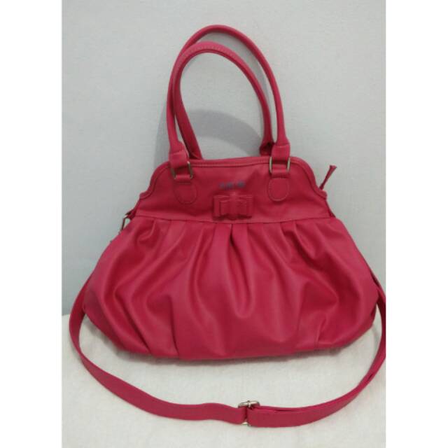 (PRELOVED) Tas Sophie Martin Kluge Pink Lucu Elle Bag