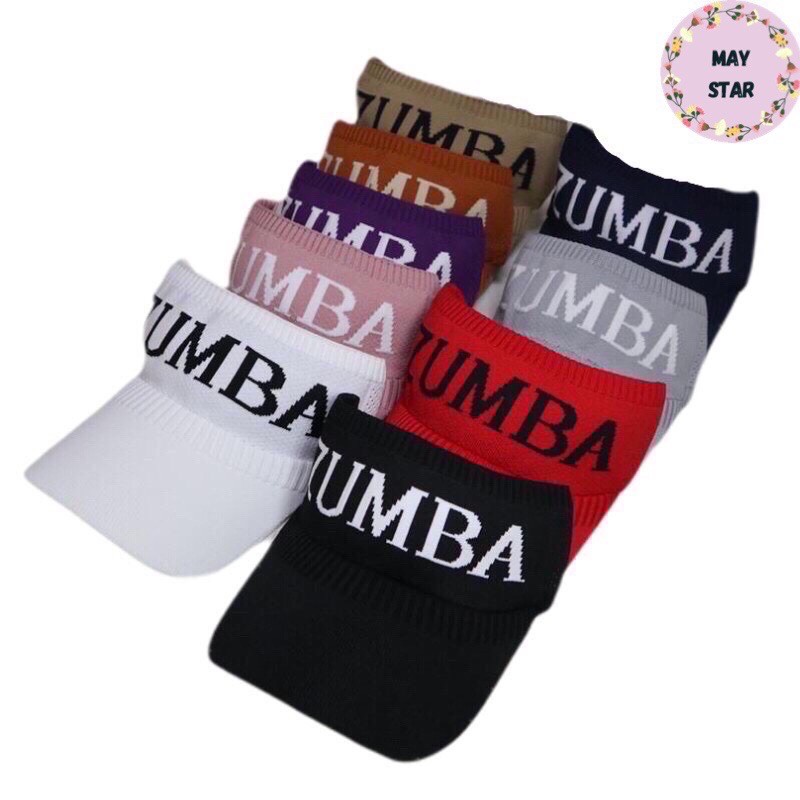 MAY STAR Topi Golf Senam Pantai Import Korea Rajut Karet olahraga Sport ZUMBA