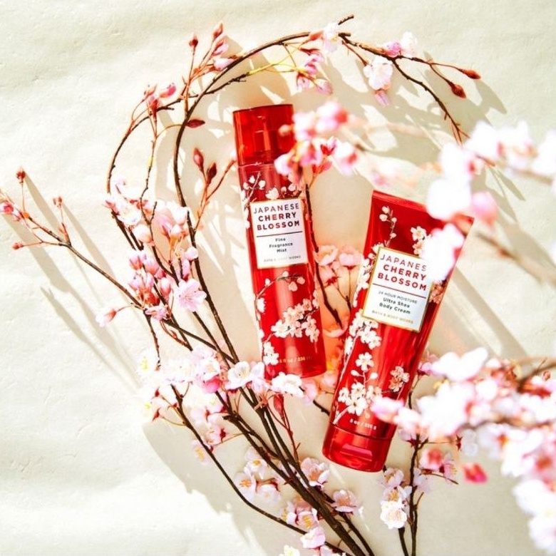 BATH &amp; BODY WORKS BBW JAPANESE CHERRY BLOSSOM SERIES BODY MIST CREAM LOTION SHOWER GEL SHOWER GEL BODY CREAM LOTION MIST WASH WALLFLOWER ROOMSPRAY SCENTPORTABLE GENTLE GEL DEEP CLEANSING GENTLE FOAMING CREAMY LUXE