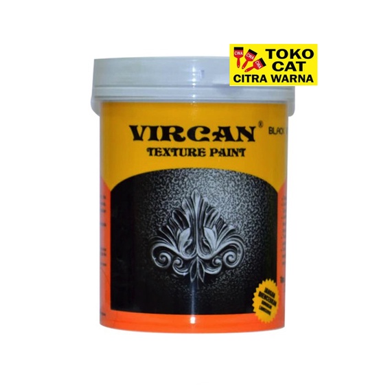 Jual Cat Tekstur Vircan Texture Paint Base 1 kg Shopee Indonesia