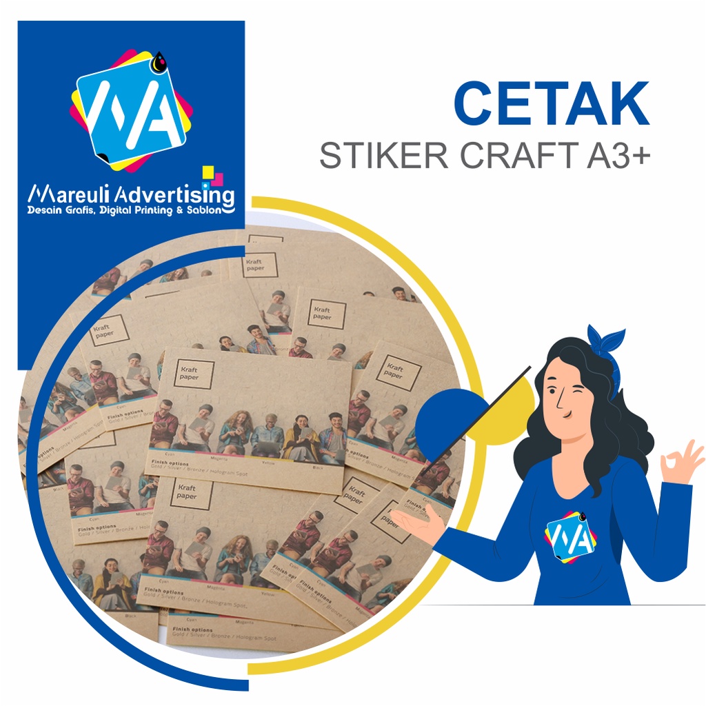 

Cetak Stiker Craft A3+