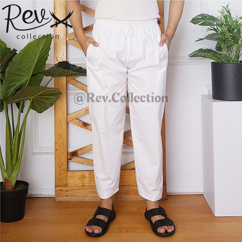 Celana Sirwal Pria Terbaru Panjang Umroh Rekomended Trendy Sholat Jumat Bahan Tebal Casual Lebaran A