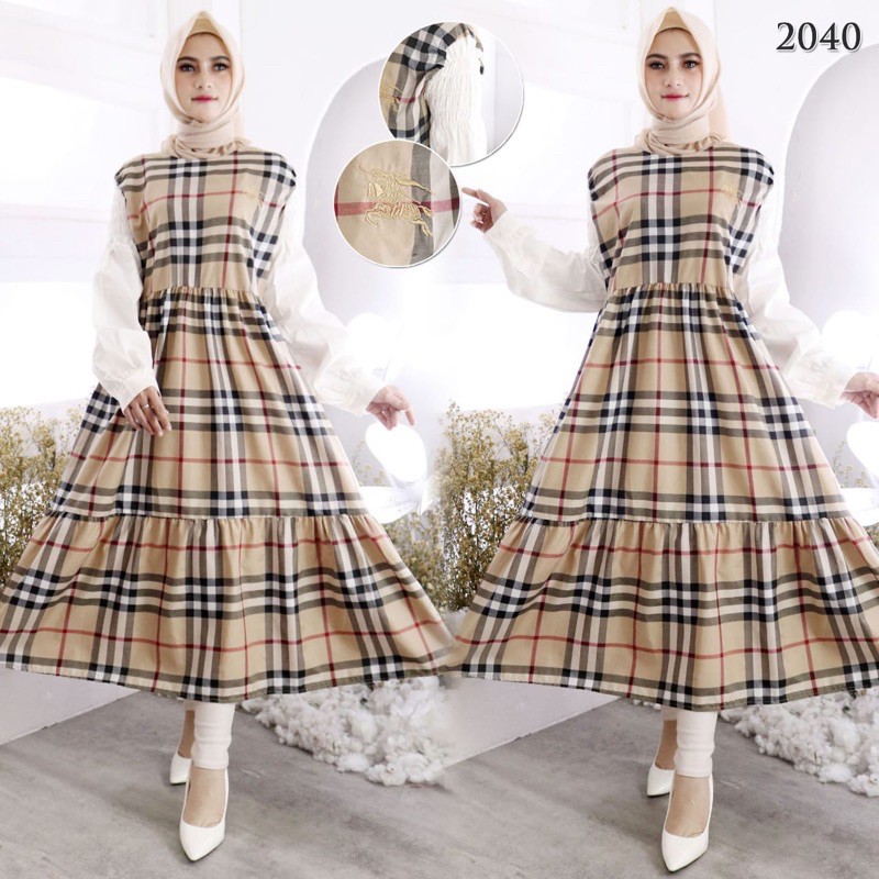 tunik burberry