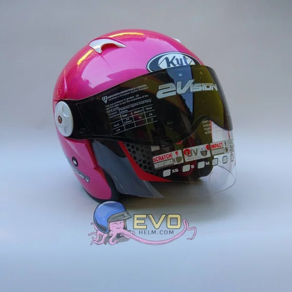 HELM KYT 2 VISION SOLID - PINK