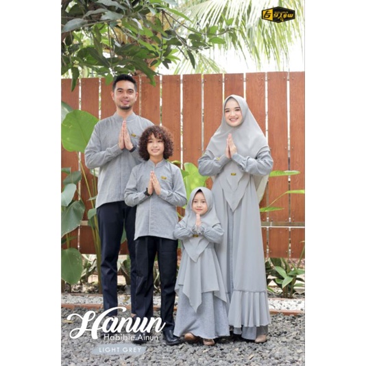 Family Set Famset By Glow Exclusive Koko Boy Habibi Ainun Hanun