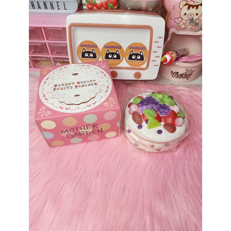 Squishy Mother Garden Fruit Pancake Preloved