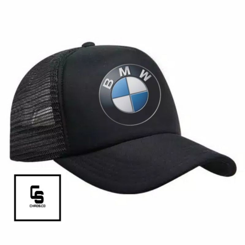 SNAPBACK TOPI TRUCKER LOGO MOBIL BMW