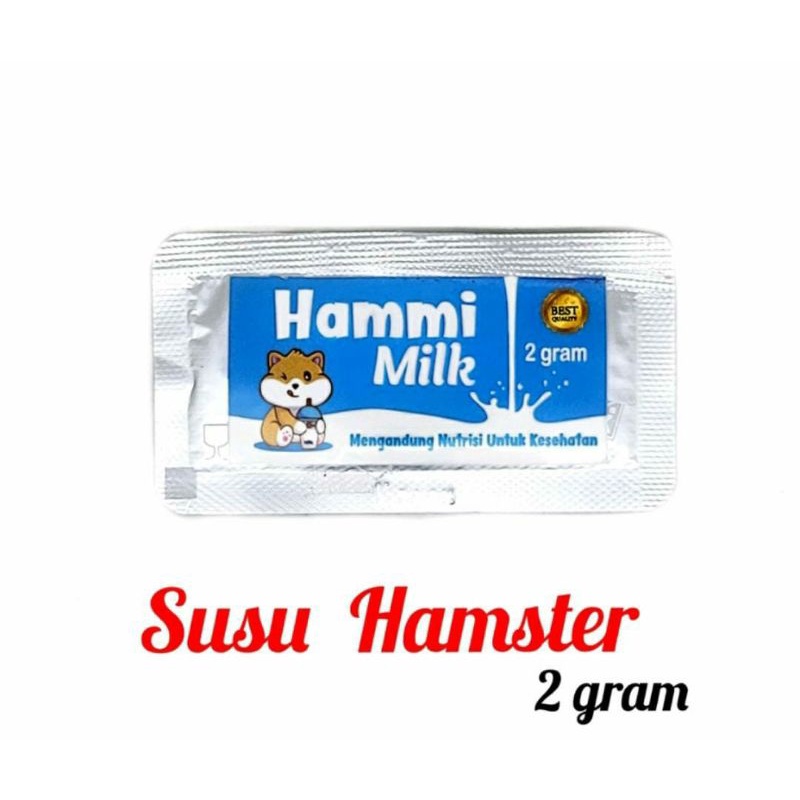 HAMMI MILK 2gram / susu hamster / btm Tinah Petshop2