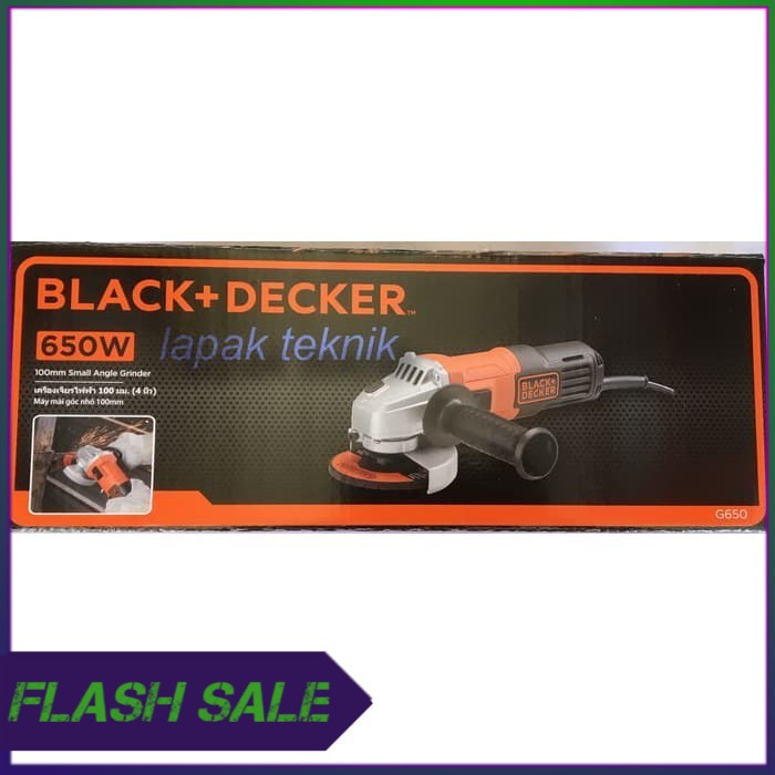 Mesin Gerinda Tangan 4  650W Black Decker G650