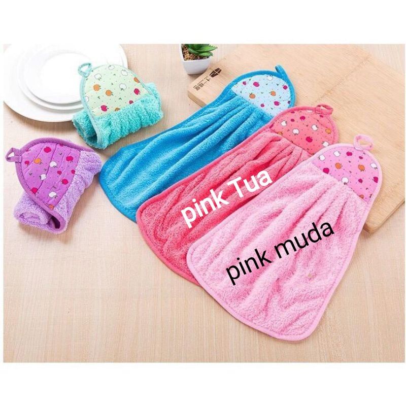 Kain Lap Tangan Gantung Kain Lap Tangan Motif Lap Gantung Dapur Wastafel Hand Towel