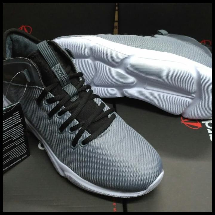 Ardiles Dbl Sedona Grey Black I Sepatu Basket Ardiles Original
