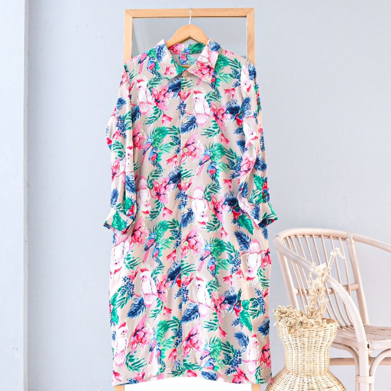 Long tunik rayon viscose premium  tunik busui tunik katun rayon murah