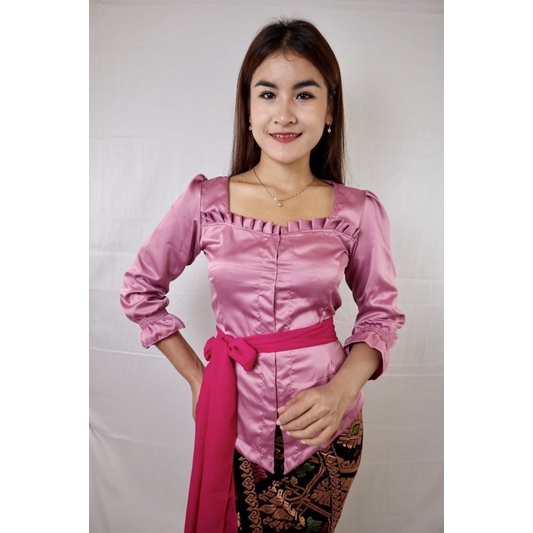 Jual KEBAYA JADI SUTRA SILK/ KEBAYA SABRINA SILKY / KEBAYA BALI ...