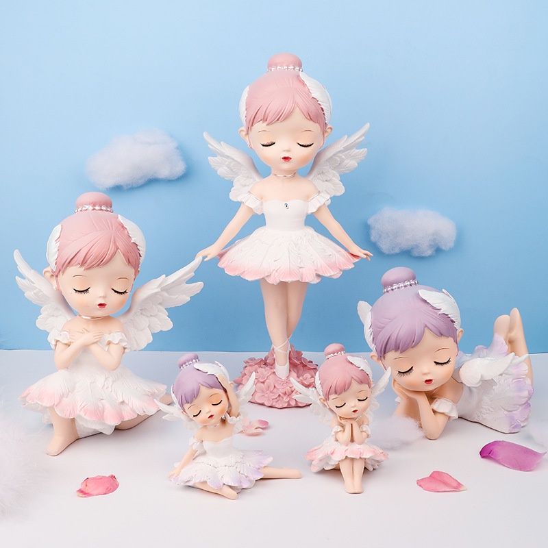 Topper model Ballerina baby ballerina peri bersayap manari