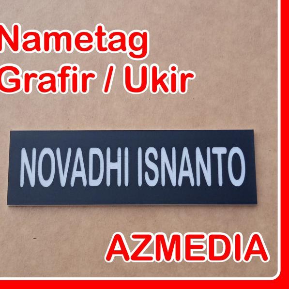 

Terlaku... Nametag Nama Dada Grafir Ukir termurah se indonesia