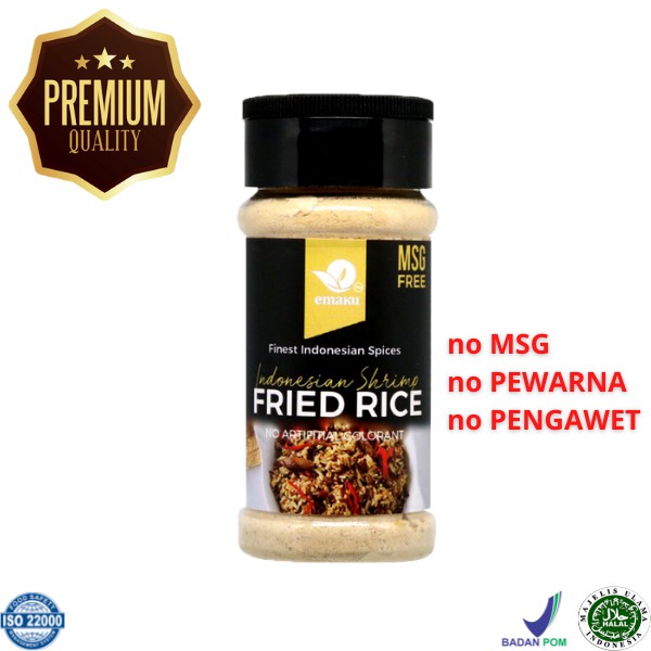 

Bumbu Nasi Goreng Terasi / Terasi / Bumbu Dapur / Bumbu Dapur Premium / rempah-rempah 60g - Emaku