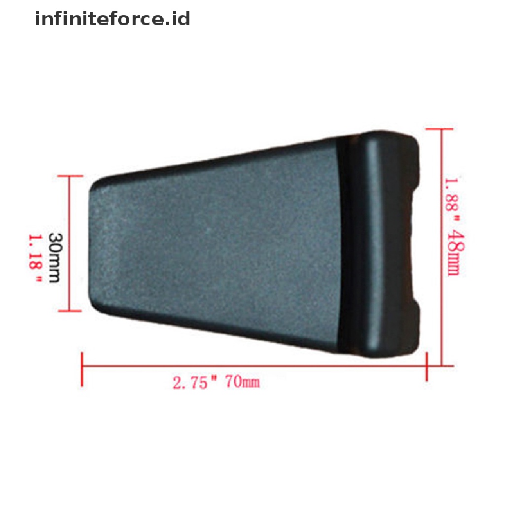 Infiniteforce.id 4pcs Pelindung Velg Mobil Bahan Plastik