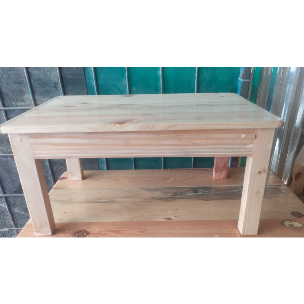 Meja belajar kayu jati belanda kokoh