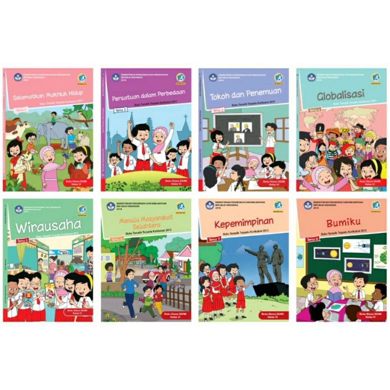 

Buku Tematik tema 6789 kelas 6 SD semester 2