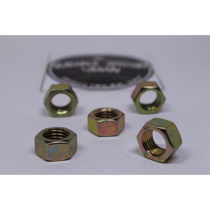 Mur Ukuran Baut 14 Bahan Nikel Mur 14 Mur Nikel 14