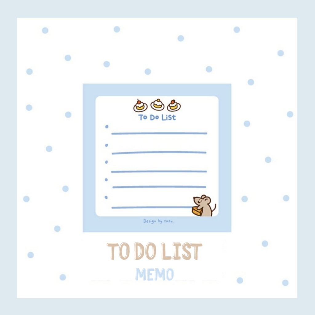 

Memo Pad Goals Series To Do List Memo