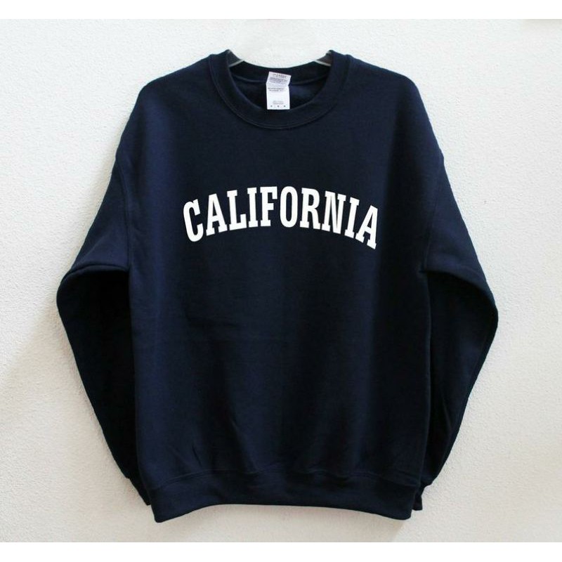 Sweater CALIFORNIA Big Size (S - 6XL) Jaket Sweatshirt Jumbo Loose Oblong Distro Oversize Pria Wanita M L XL 2XL 3XL 4XL 5XL