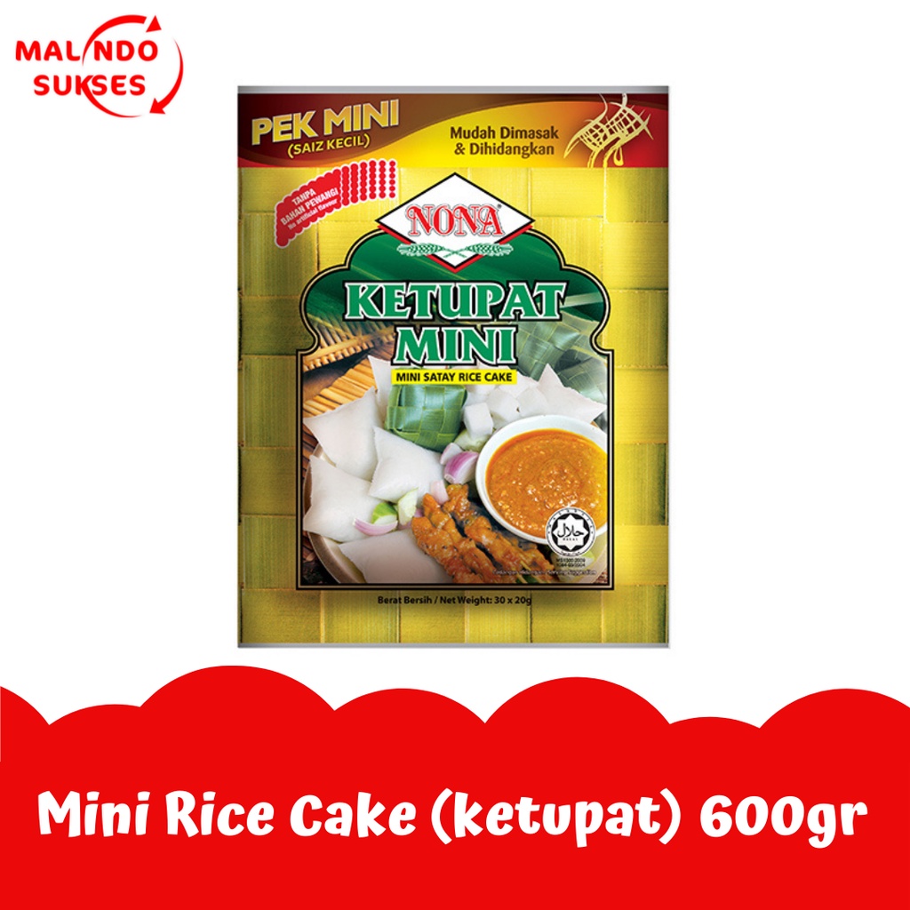 

Mini Rice Cake (ketupat) 600gr