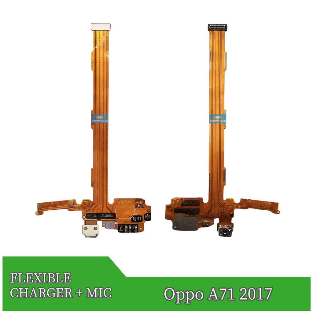 Flexible Charger + Mic Oppo A71 2017 & Oppo A71 2018