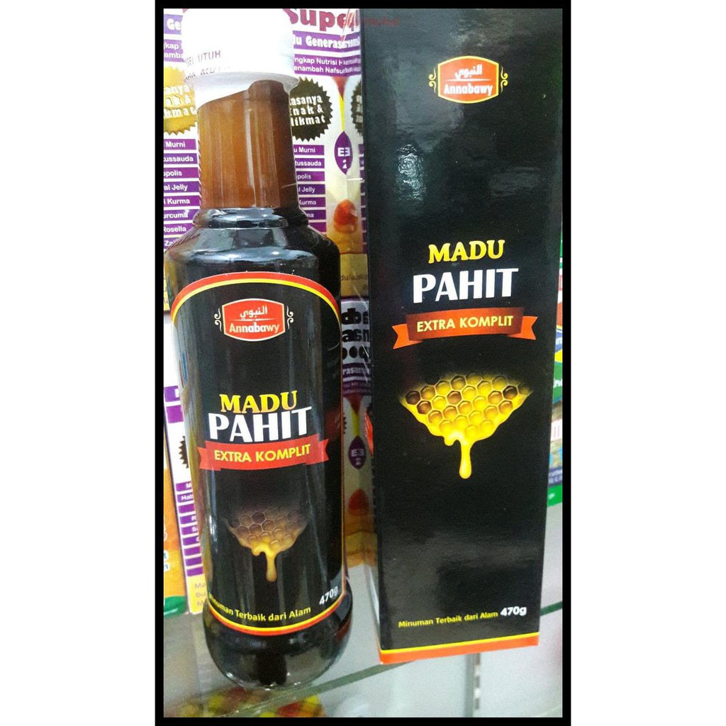 

Madu Hitam Pahit ANNABAWY extra komplit - 470gr