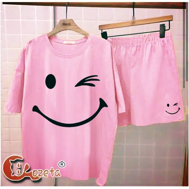 Baju Set Smile Shopee Indonesia