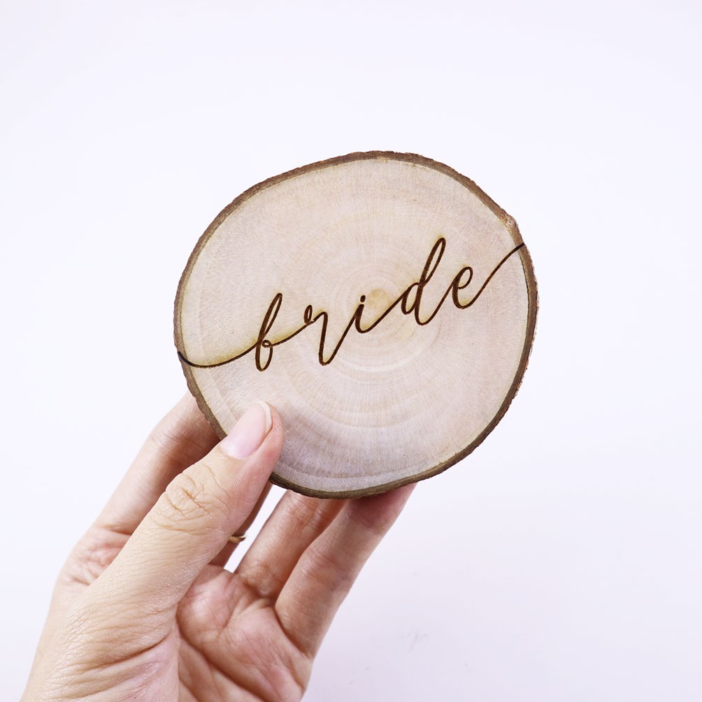 Nakayu Wedding Coaster | Bride Groom