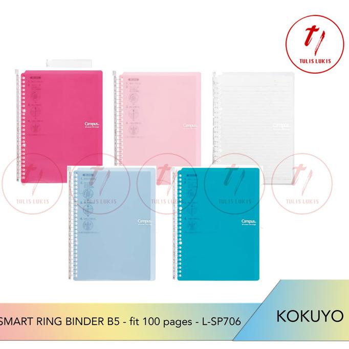

READY COD KOKUYO SMART RING BINDER B5 ( L-SP706 ) PRODUK TERBATAS Kode 1355