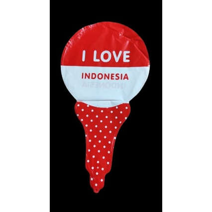 BALON AGUSTUSAN MOTIF MERAH PUTIH