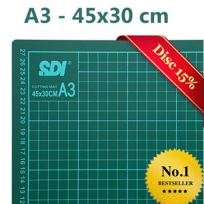 

Hanya Disini] Cutting Mat Sdi - Alas Potong Ukuran A3