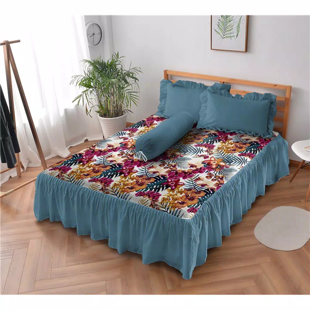 MURAH Sprei Rumbai Kintakun Home made Sweet Orchid