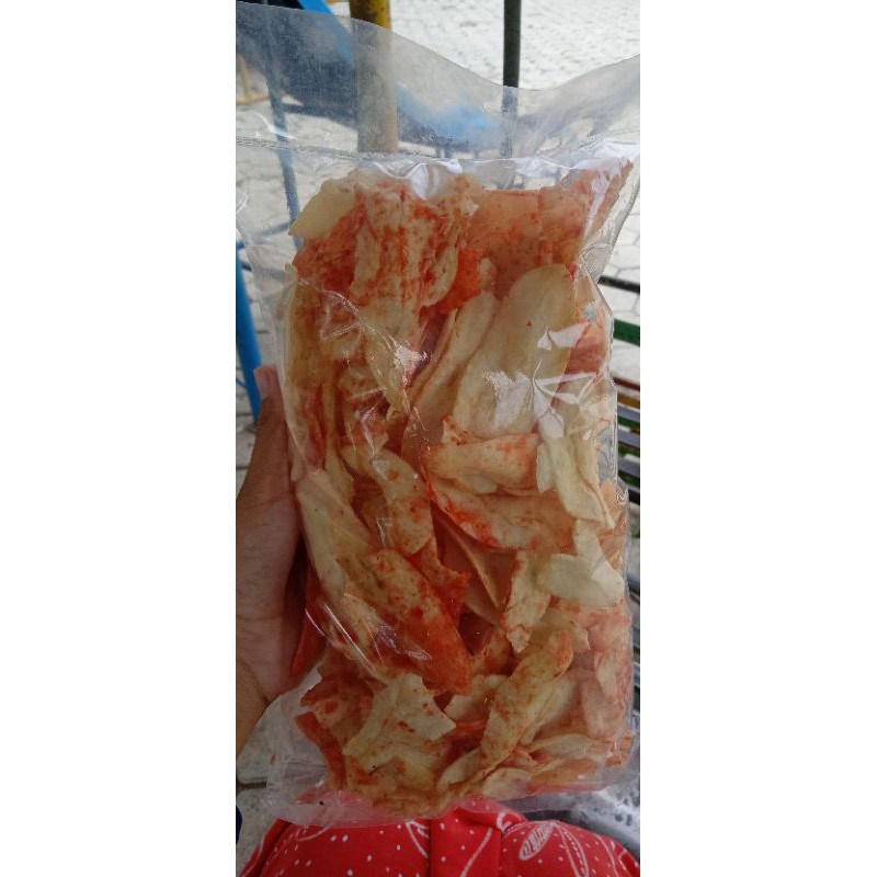 

Keripik Singkong pedas manis 250gr