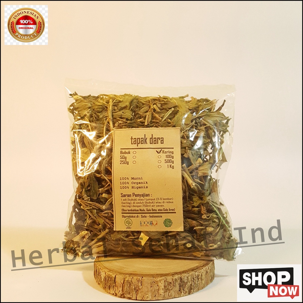 

TAPAK DARA KERING 50 GRAM - Catharanthus Roseus - MURNI - JSR