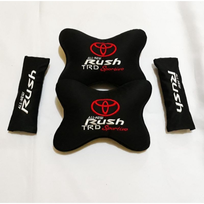 promo bantal mobil Toyota Rush TRD Sportivo bantal aksesoris mobil all new rush