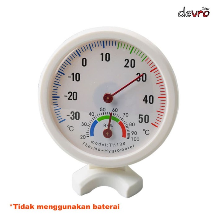 

Promo Analog Thermometer Hygrometer Temperature Humidity Monitor - TH-108 Diskon