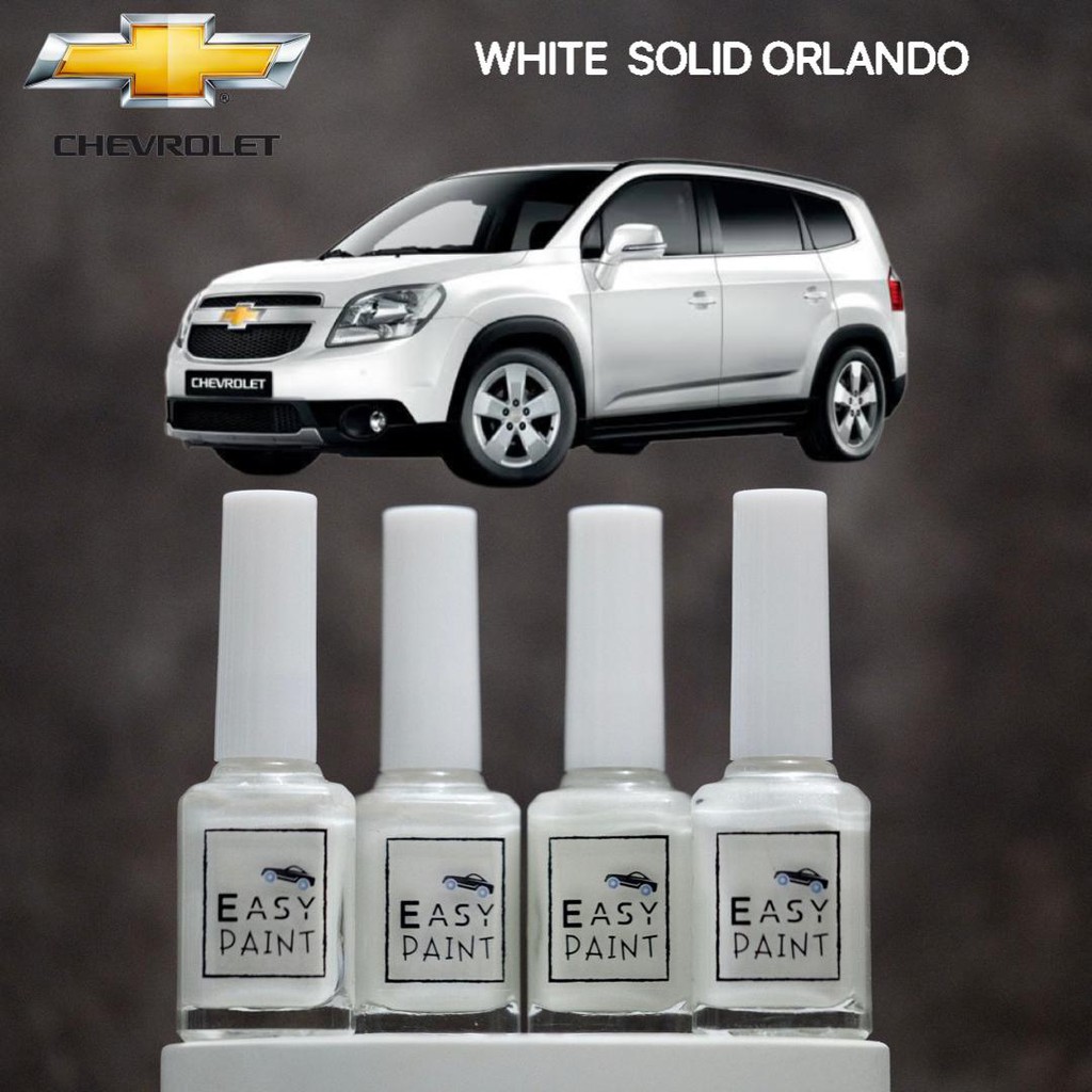 Cat Oles White Solid Chevrolet Orlando Putih